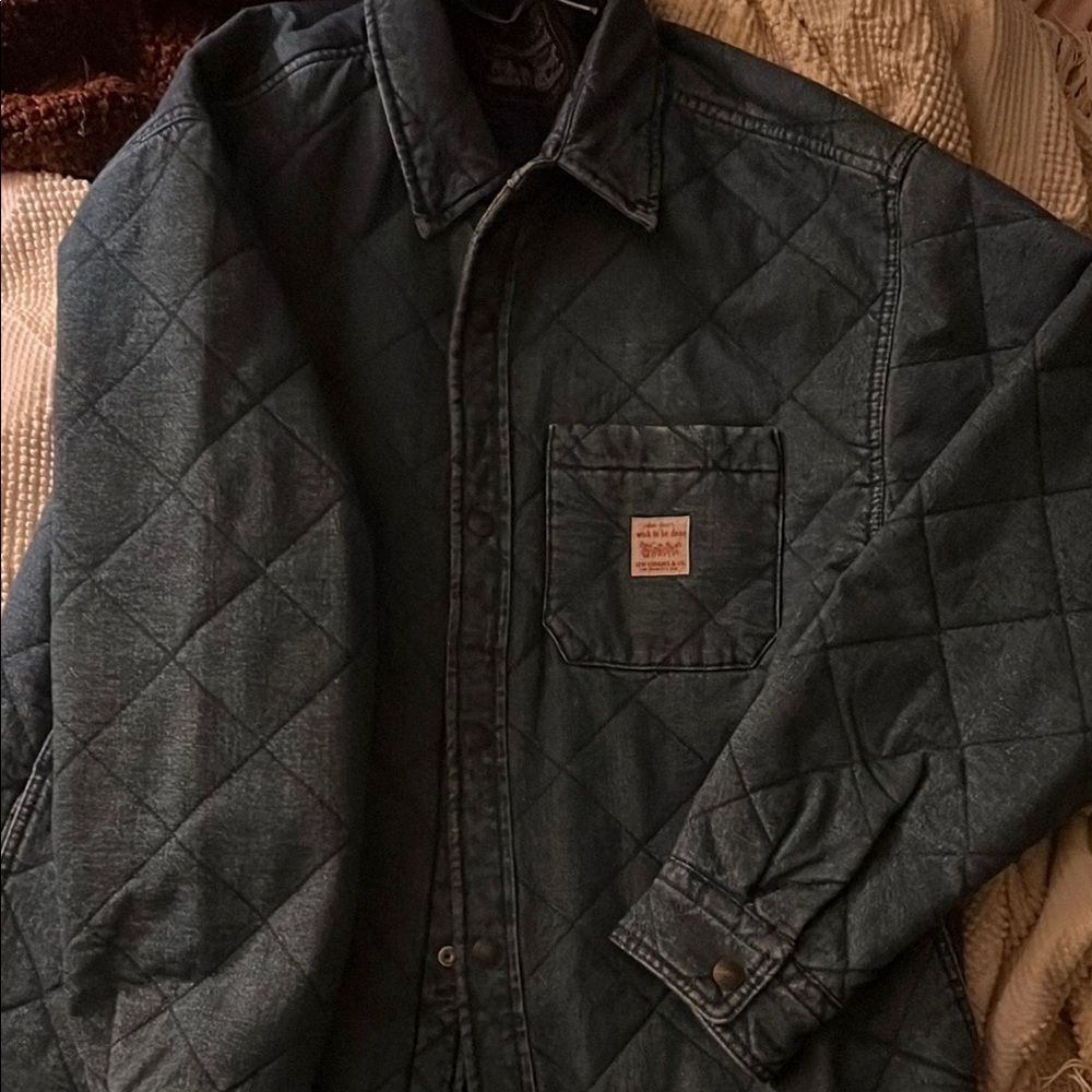Levi’s Blue Denim Coat